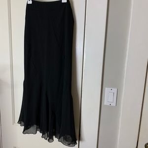 BCX Women's Black maxi skirt size S